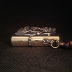 Authentic Zippo Demon Wings Skull Brass Edition