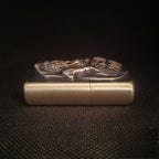 Authentic Zippo Demon Wings Skull Brass Edition