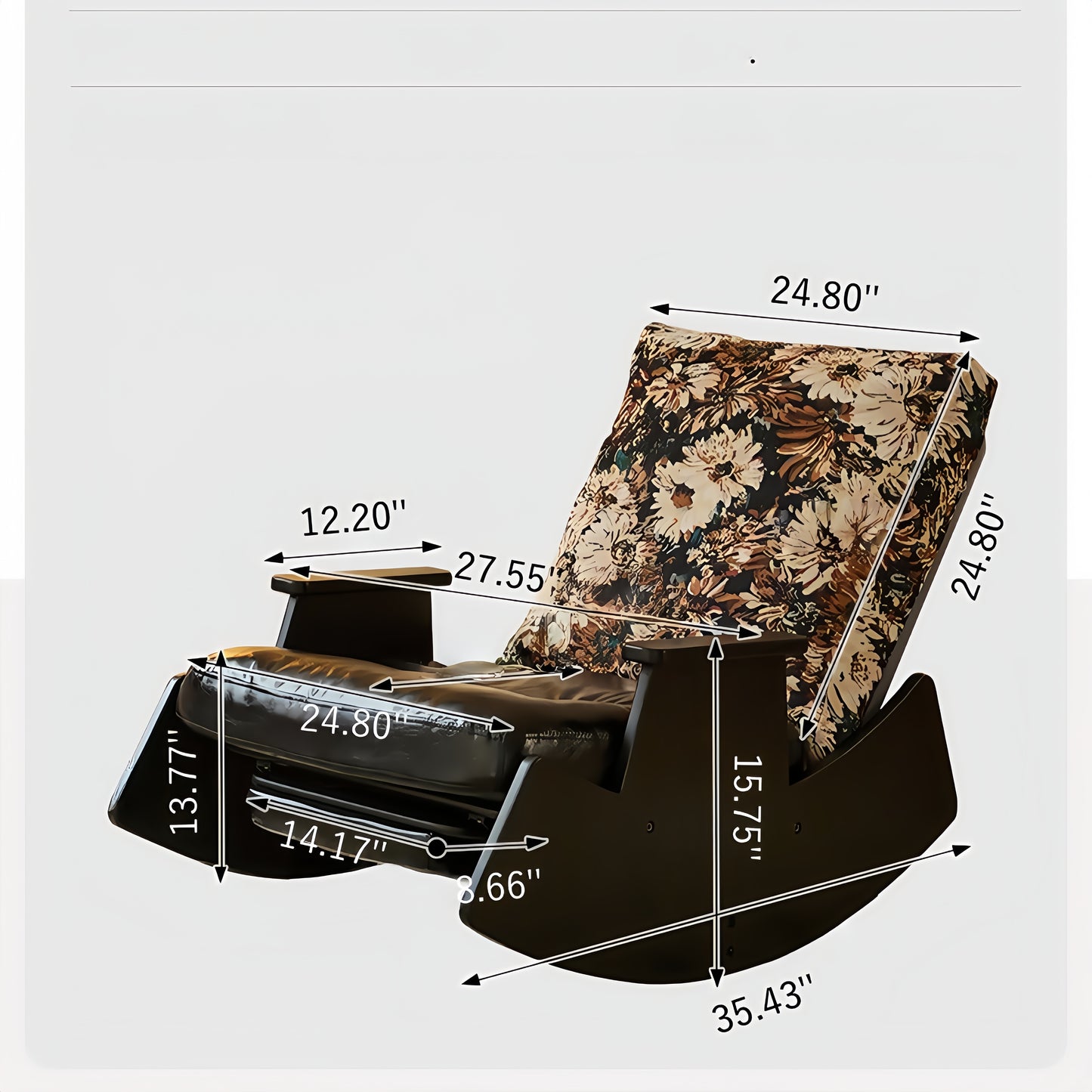 Flor Lounge Rocking Chair