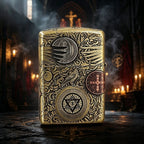 Authentic Zippo Gothic Angel Brass Edition