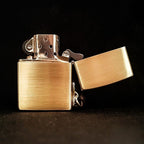 Authentic Zippo Vintage Brass Edition – Elegant Lady Relief Art Lighter